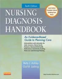 Nursing Diagnosis Handbook, 10th Edition:  An Evidence-Based Guide to Planning Care
