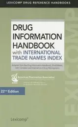 Drug Information Handbook w/International Trade Names Index, 22nd Edition (2013-2014)