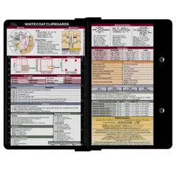 WhiteCoat Clipboard® Kit - Black Medical Edition