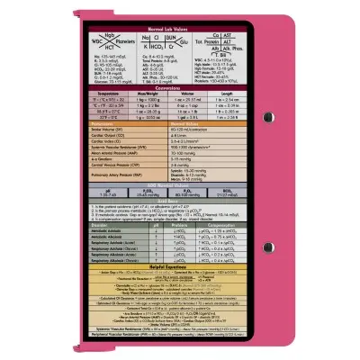 WhiteCoat Clipboard® Kit - Pink Medical Edition