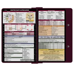 WhiteCoat Clipboard® Kit - Wine Medical Edition