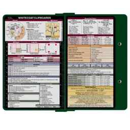 WhiteCoat Clipboard® Kit - Forest Greeen Medical Edition