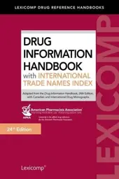 Drug Information Handbook w/International Trade Names Index, 24th Edition (2015-2016)