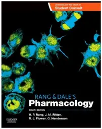 Rang & Dale's Pharmacology, International Edition, 8th Edition