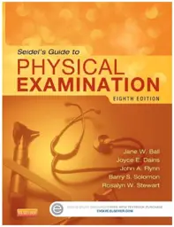 Seidel's Guide to Physical Examination, 8th Edition