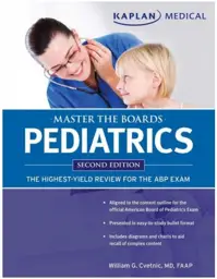 Master the Boards: Pediatrics, 2nd edition