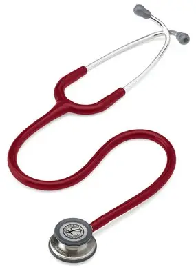 3M™ Littmann® Classic III™ Stethoscope, Burgundy Tube, 27 inch, 5627