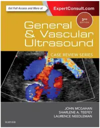 General and Vascular Ultrasound: Case Review, 3rd Edition