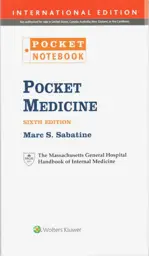 Pocket Medicine: The Massachusetts General Hospital Handbook of Internal Medicine, 6th edition, International edition
