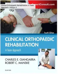 Clinical Orthopaedic Rehabilitation: A Team Approach, 4th Edition