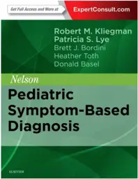 Nelson Pediatric Symptom-Based Diagnosis, 1st Edition