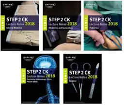 USMLE Step 2 CK Lecture Notes 2018: 5-Book Set