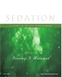 Sedation: A Guide to Patient Management, 6th edition