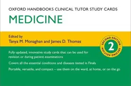Oxford Handbooks Clinical Tutor Study Cards: Medicine, 2nd Edition