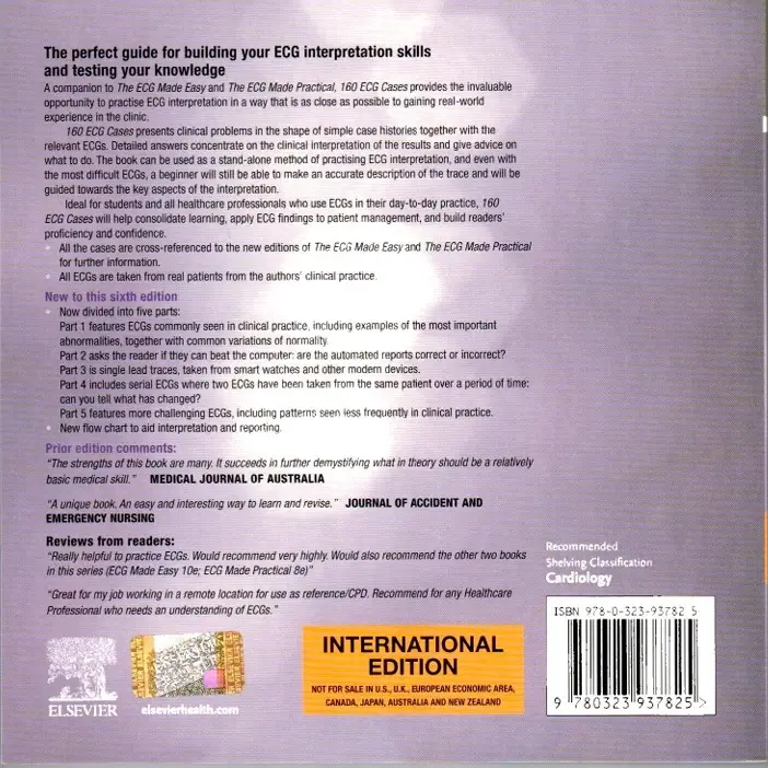 160 ECG Cases, International Edition, 6th Edition