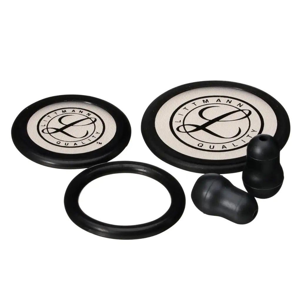 3M™ Littmann® Stethoscope Spare Parts Kit Classic III™, Cardiology IV™ and CORE, 40016, Black