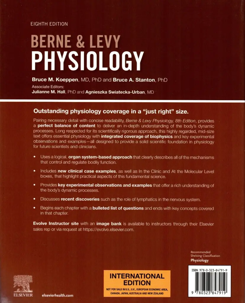 Berne and Levy Physiology, International Edition, 8th Edition