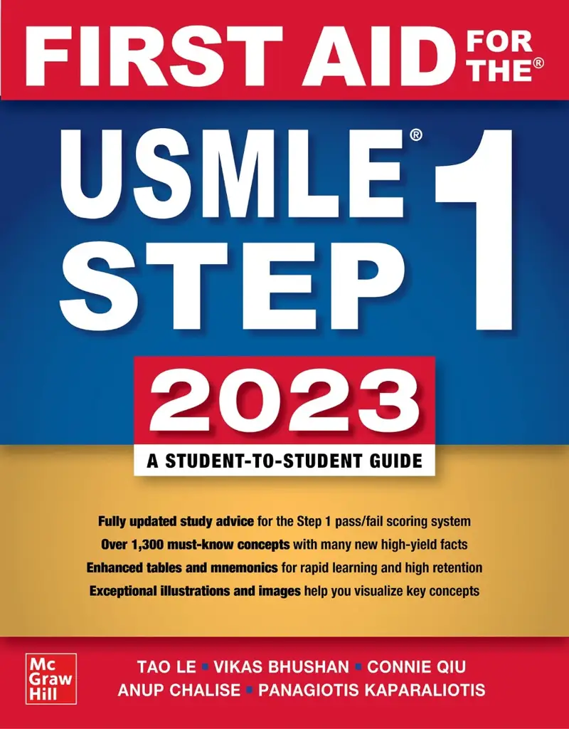 FIRST AID FOR THE USMLE STEP 1 2023, Thirty Third Edition