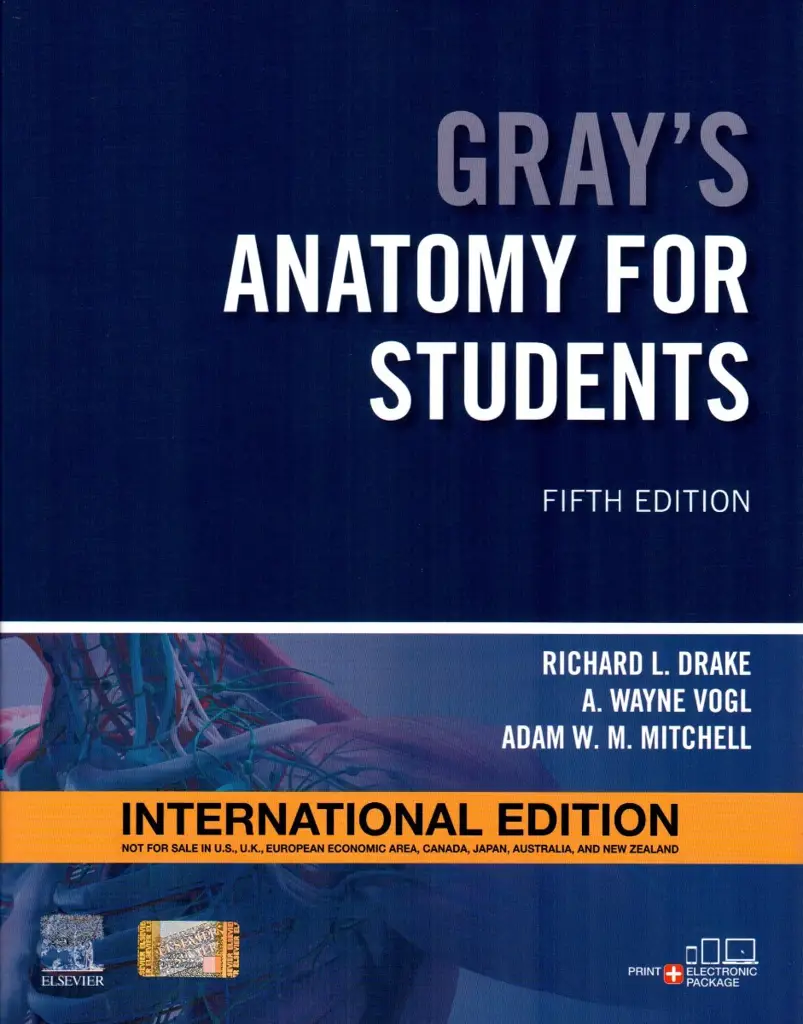 Gray's Anatomy for Students, 5th Edition, International Edition