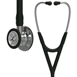3M™ Littmann® Cardiology IV™ Stethoscope, Mirror Finish Chestpiece, Black Tube, 27 inch, 6177