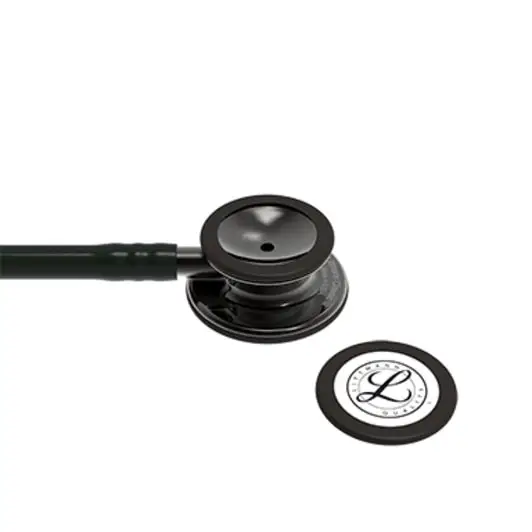 3M™ Littmann® Classic III™ Monitoring Stethoscope, 5811, Smoke-Finish, Black Tube, 27 inch
