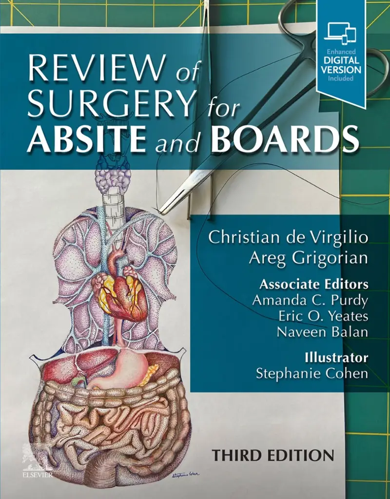 Review of Surgery for ABSITE and Boards, 3rd Edition
